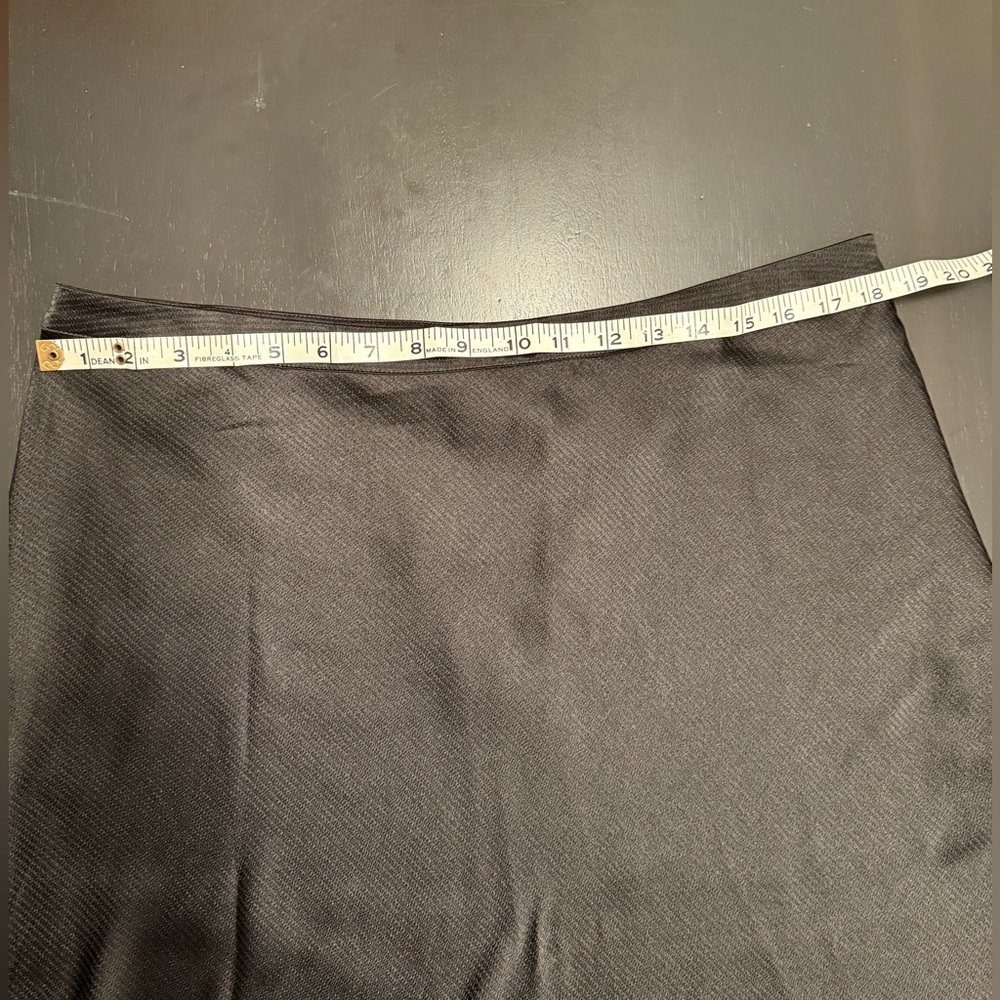NWT Chico's Black Label Maxi Black A-Line Skirt - Size 12 - Picture 6 of 7